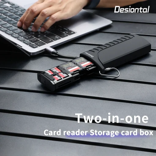 Desiontal DK-10 Leitor de Cartão SD Tipo-C USB 3.1