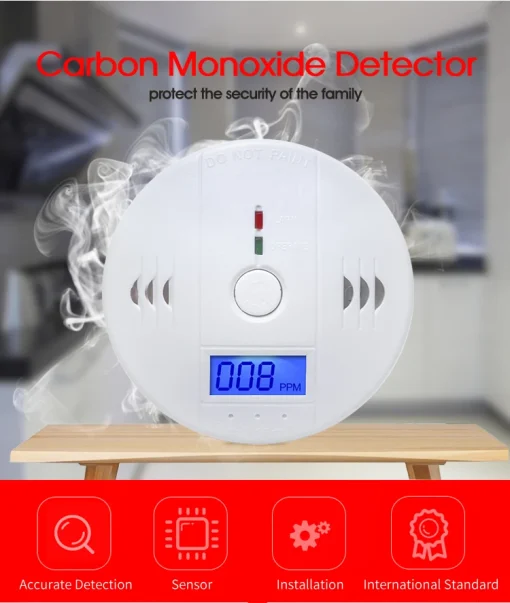 Detector de Monóxido de Carbono Independente