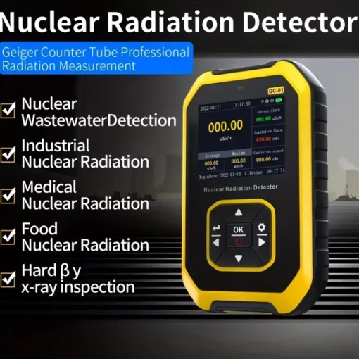 Detector de Radiação Nuclear GC-01