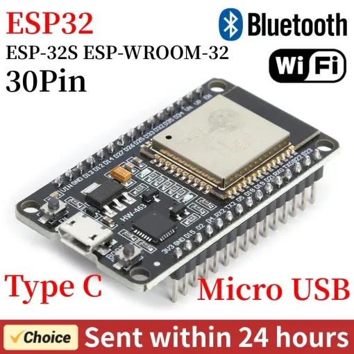 ESP32 ESP 32 Placa de desenvolvimento WiFi+Bluetooth