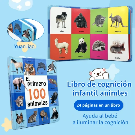 Enciclopédia Cognitiva Infantil Espanhola 0-2 Anos