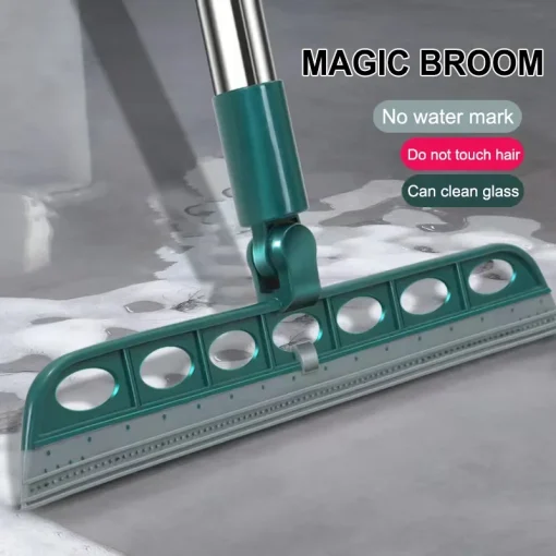 Escova Mágica Esfregão Mop Silicone Limpeza