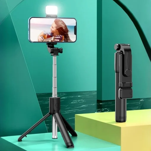 FGCLSY Monopod Controle Remoto Luz Preenchimento