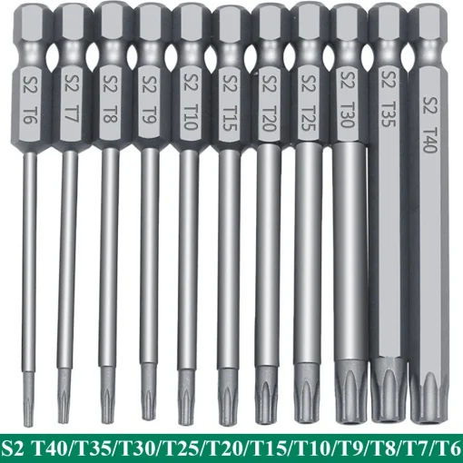 Ferramentas de chave de fenda 11PCS Torx F1FC