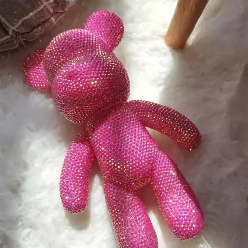 Figuras de Urso DIY com Strass