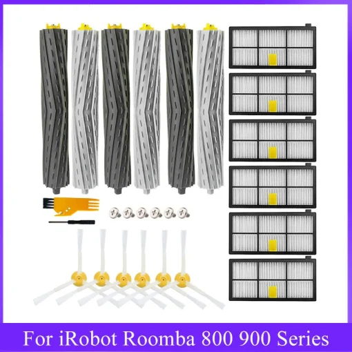 Filtros HEPA Escovas laterais principais para iRobot