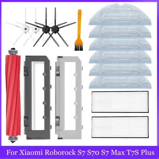 Filtros e escovas para aspirador Roborock