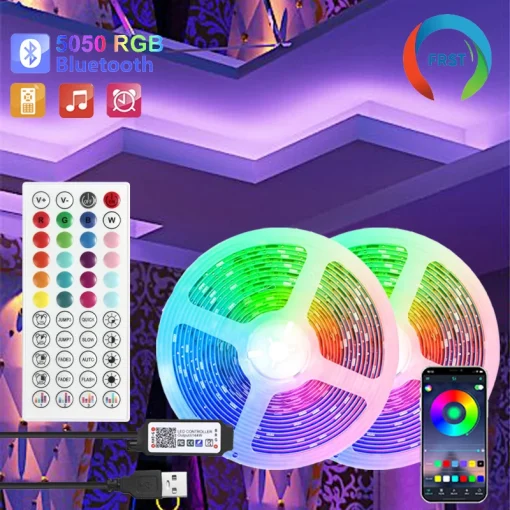 Fita LED RGB 5050 Bluetooth