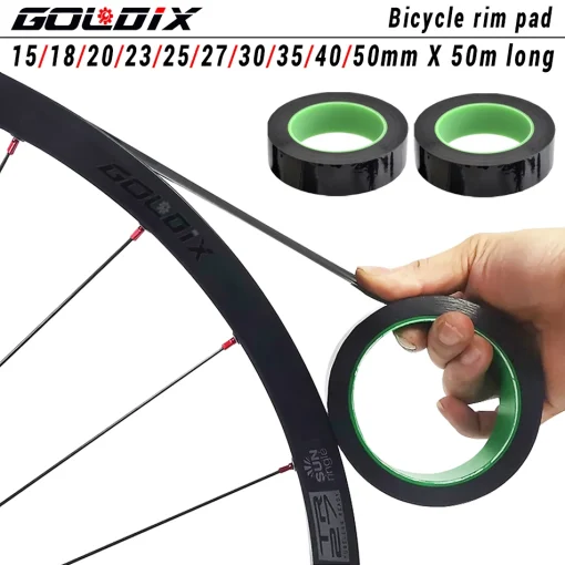 Fita de Aro Tubeless GOLDIX para Bicicleta de Estrada de Montanha 50 m