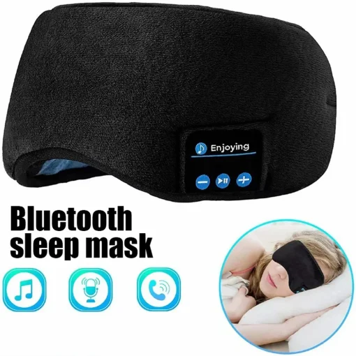 Fone Bluetooth Faixa Elástica Esportiva para Dormir