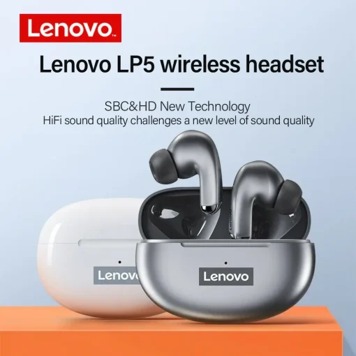 Fone Bluetooth Lenovo LP5 TWS