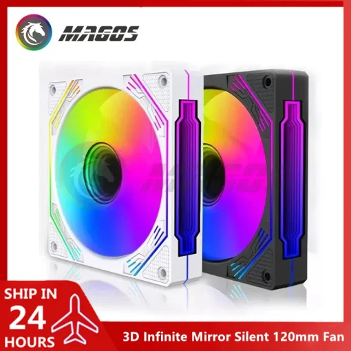 Gabinete Gamer RGB Case Fan 120mm 3D