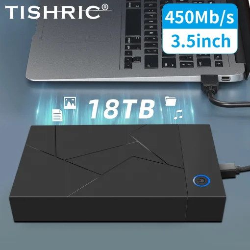 Gabinete HDD TISHRIC 3.5 2.5