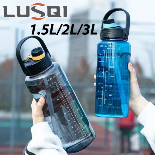 Garrafa de água esportiva LUSQI 1,5L2L3L