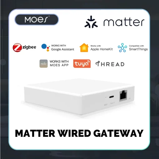 Gateway MOES Matter, Controle sua Casa Inteligente