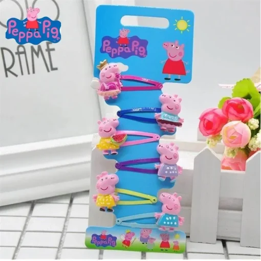 Grampos de cabelo Peppa Pig