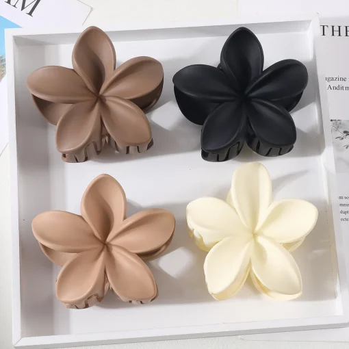 Grampos de cabelo de flor da moda para mulheres