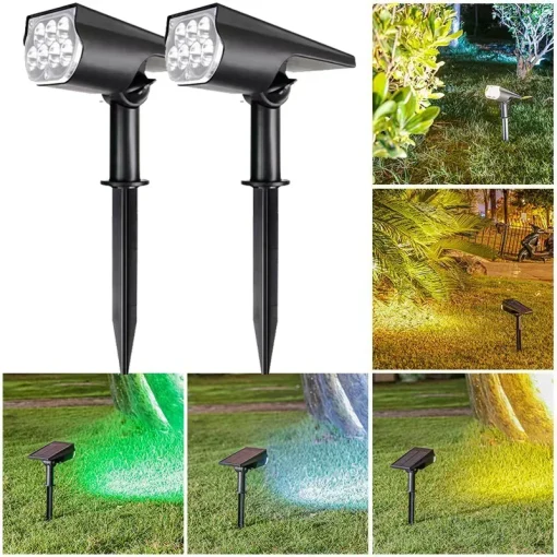 Holofote Solar 7 LED Ajustável 1 unid IP65