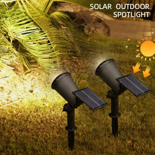 Holofotes externos com luz de LED solar de 94 LED IP65