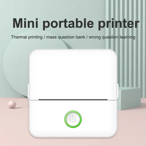 Impressora térmica portátil Mini Bluetooth