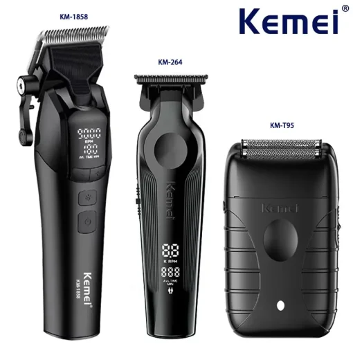 Kemei KM-1858 Aparador de Cabelo 9000RPM