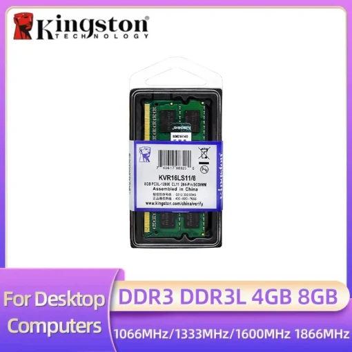 Kingston Laptop Ram DDR3L DDR3 8GB 4GB