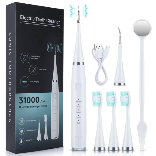 Kit de Clareamento Dental Elétrico Sônico