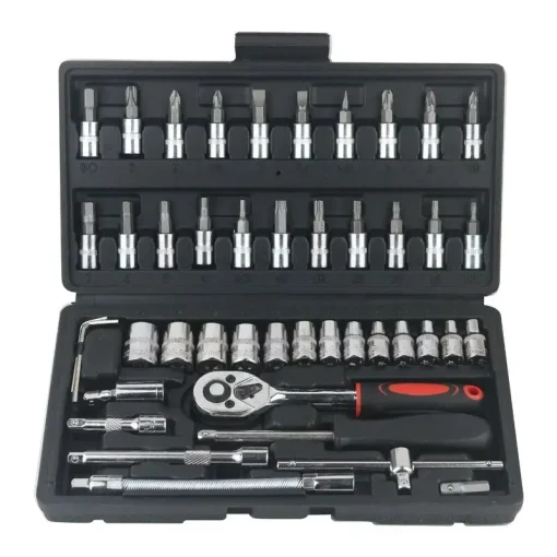 Kit de Ferramentas e Soquetes 14 46pçs