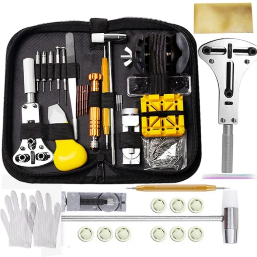 Kit de ferramentas para reparo de relógio 160PCS