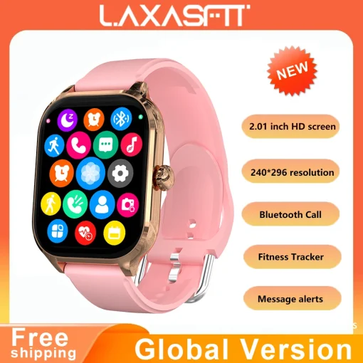 LAXASFIT 2024 Novo Smartwatch Fitness