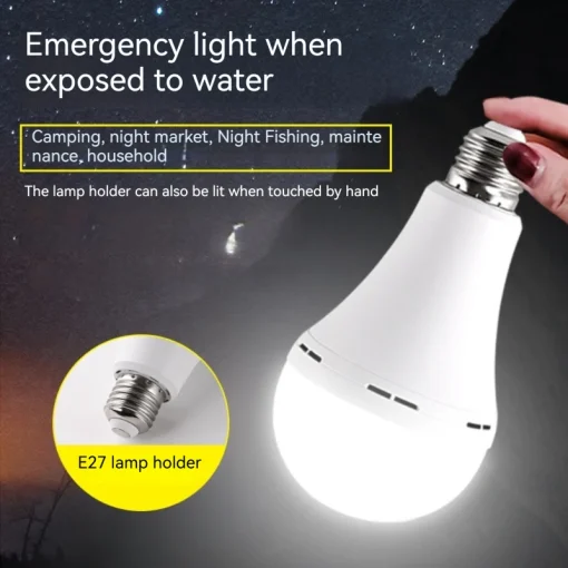 Lâmpada Emergência LED 7W9W12W15W