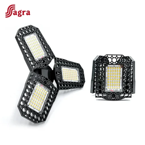 Lâmpada de LED dobrável 40-80W 110-220V