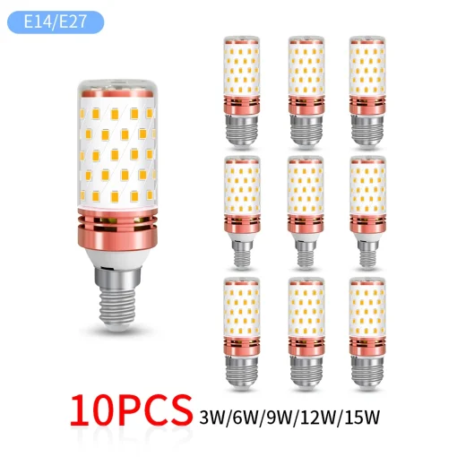 Lâmpadas de milho LED 10 unid. 220 V 110 V