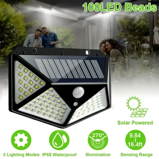 Lanterna Solar Multifuncional Iluminação Jardim