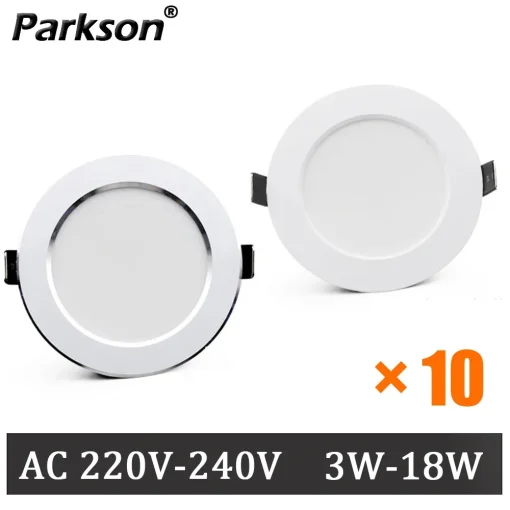 Led Downlight 10 peças em lote