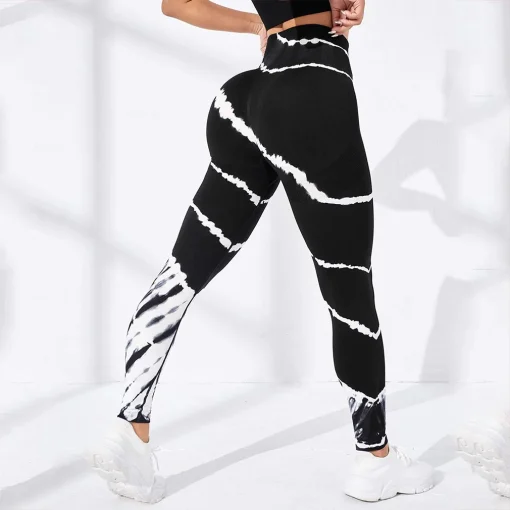 Leggings Tie Dye Sem Costura Femininas