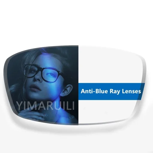 Lentes Anti-reflexo Anti-riscos UV400 Anti-luz azul