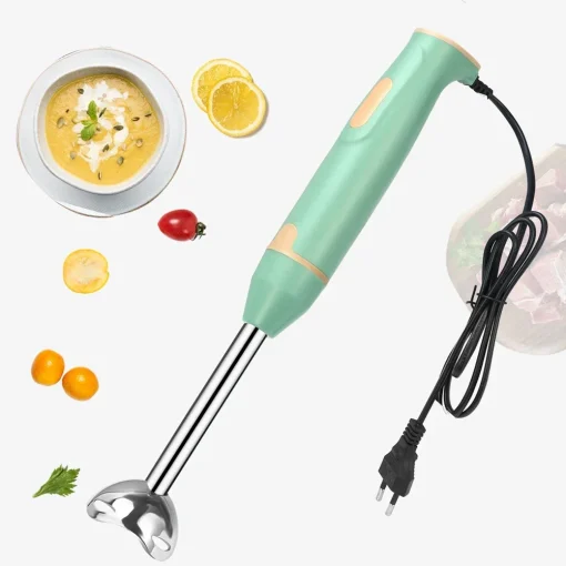 Liquidificador de mão elétrico para alimentos, moedor de vegetais, mixer para carnes, smoothies, molhos e papinhas