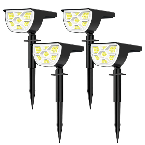 Luminária 124 PCS Solar 6872 LED Exterior