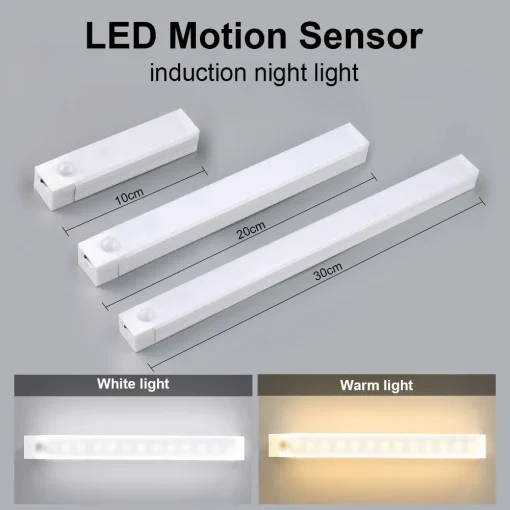 Luz Noturna de Sensor de Movimento LED Closet