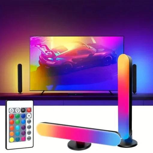 Luzes de LED USB, barras de luzes coloridas, RGB para TV, retroiluminação, música, ritmo