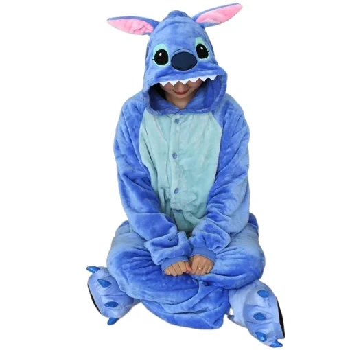 Macacão Pijama Kigurumi Stitch