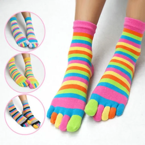 Meias Femininas New Women Toe Socks