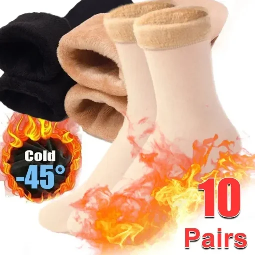 Meias de inverno para mulheres e homens