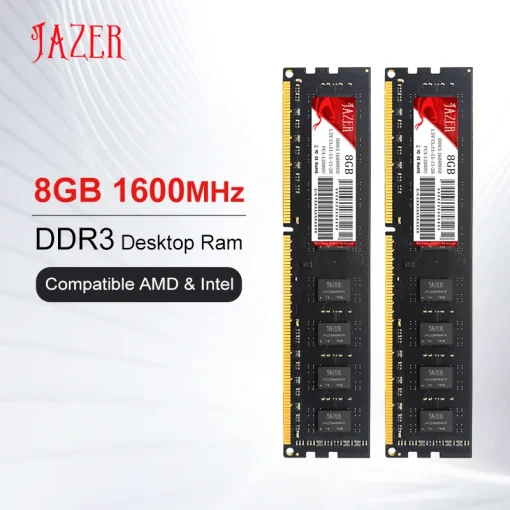 Memória DDR3 JAZER 1600MHz