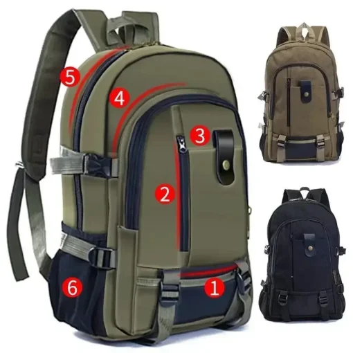 Mochila Alpinismo Trekking para Homem