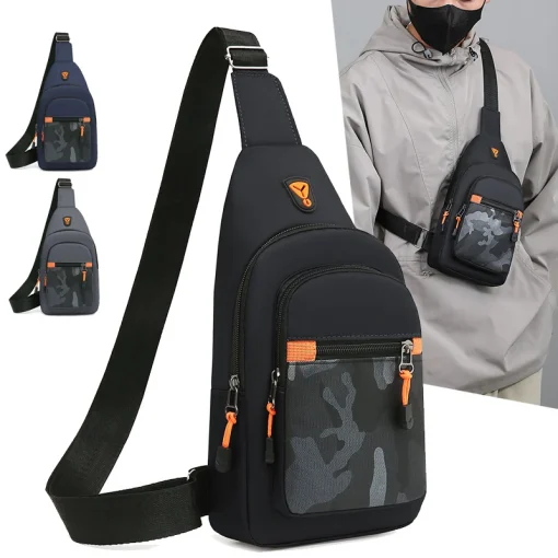 Mochila Pequena Transversal Masculina