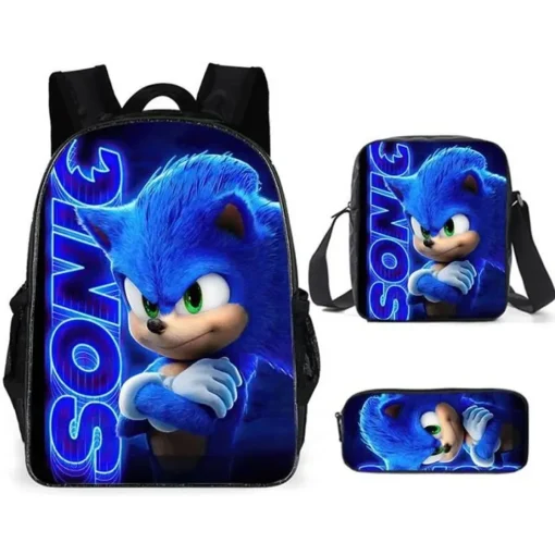 Mochila Sonic Ensino Fundamental Mochila