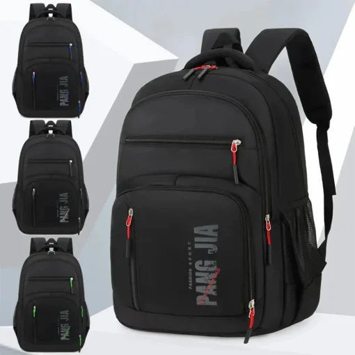 Mochila de computador multifuncional de grande capacidade masculina e feminina