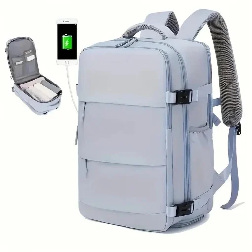 Mochila de viagem multifuncional de grande capacidade